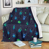 Drawing Bug Pattern Print Blanket-grizzshop