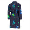 Drawing Bug Pattern Print Men Long Robe-grizzshop