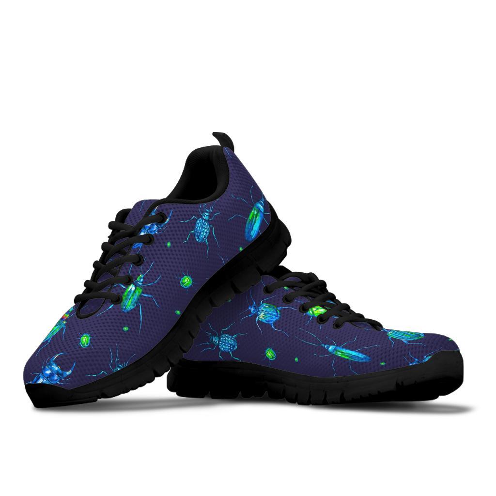 Drawing Bug Pattern Print Sneaker Shoes For Men Women-grizzshop