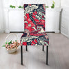 Drawing Farm Chicken Hen Pattern Print Chair Cover-grizzshop