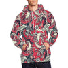 Drawing Farm Chicken Hen Pattern Print Men Pullover Hoodie-grizzshop