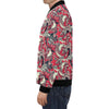 Drawing Farm Chicken Hen Pattern Print Men's Bomber Jacket-grizzshop