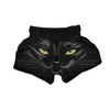 Drawing Portrait Black Cat Print Muay Thai Boxing Shorts-grizzshop