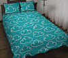 Load image into Gallery viewer, Drawn Cloud Pattern Print Bed Set Quilt-grizzshop