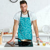 Drawn Cloud Pattern Print Men's Apron-grizzshop