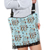 Dream Catcher Blue Feather Crossbody Bags-grizzshop