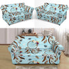 Dream Catcher Blue Feather Loveseat Cover-grizzshop