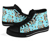 Dream Catcher Blue Feather Men Women's High Top Shoes-grizzshop