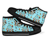 Dream Catcher Blue Feather Men Women's High Top Shoes-grizzshop