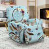 Dream Catcher Blue Feather Recliner Cover-grizzshop