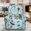 Dream Catcher Blue Feather Recliner Cover-grizzshop