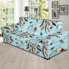 Dream Catcher Blue Feather Sofa Covers-grizzshop