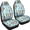 Dream Catcher Blue Feather Universal Fit Car Seat Cover-grizzshop