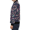 Dream Catcher Boho Feather Pattern Print Men's Bomber Jacket-grizzshop