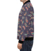 Dream Catcher Boho Feather Pattern Print Men's Bomber Jacket-grizzshop