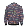 Dream Catcher Boho Feather Pattern Print Men's Bomber Jacket-grizzshop