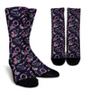 Dream Catcher Boho Feather Pattern Print Unisex Crew Socks-grizzshop