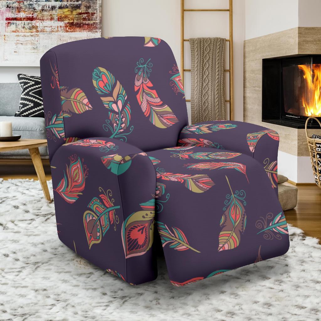 Dream Catcher Boho Feather Recliner Cover-grizzshop