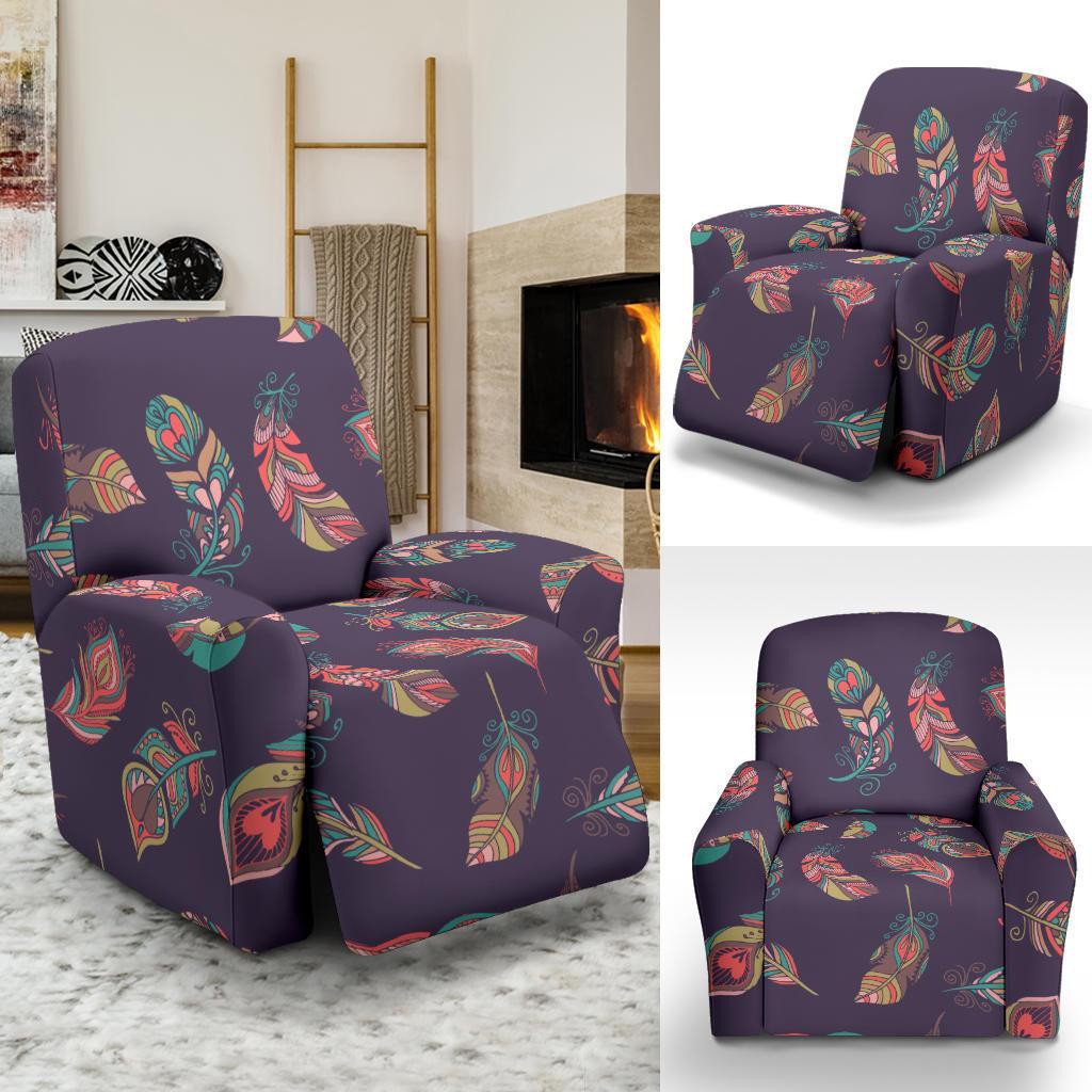 Dream Catcher Boho Feather Recliner Cover-grizzshop