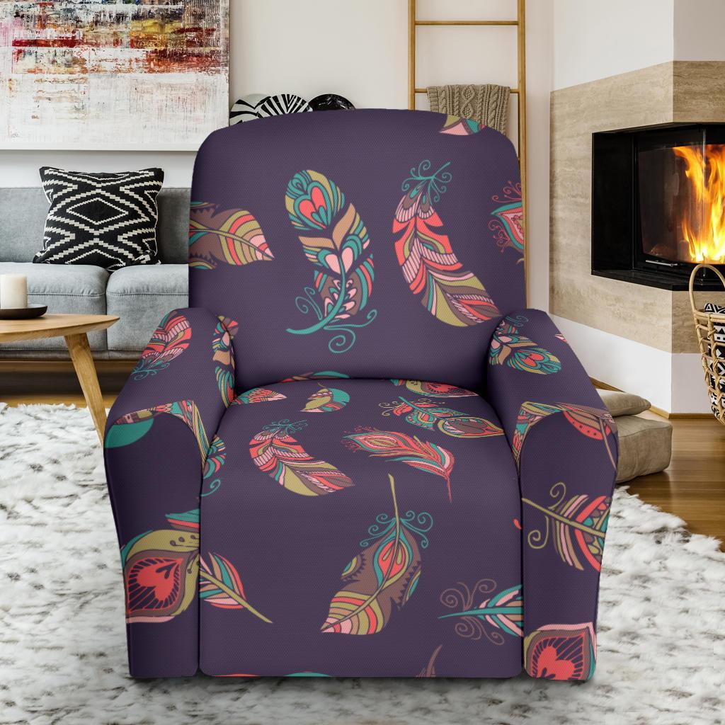 Dream Catcher Boho Feather Recliner Cover-grizzshop