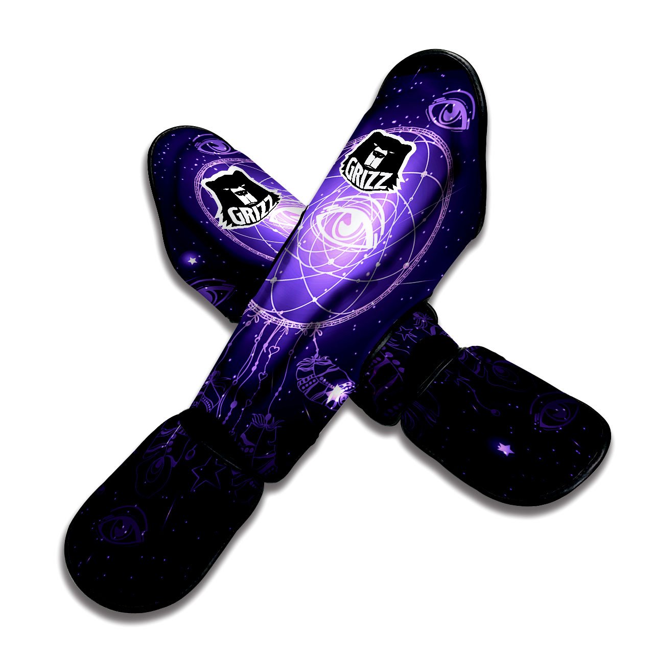 Dream Catcher Constellation Native Print Muay Thai Shin Guards-grizzshop