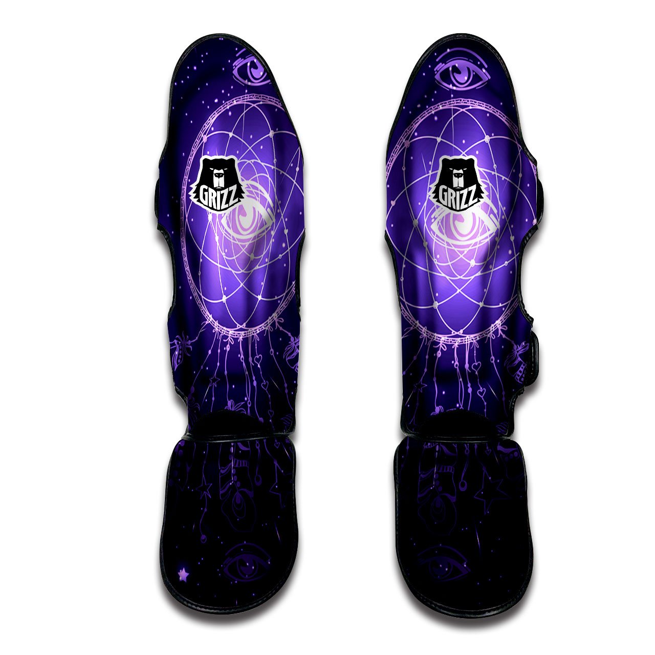 Dream Catcher Constellation Native Print Muay Thai Shin Guards-grizzshop