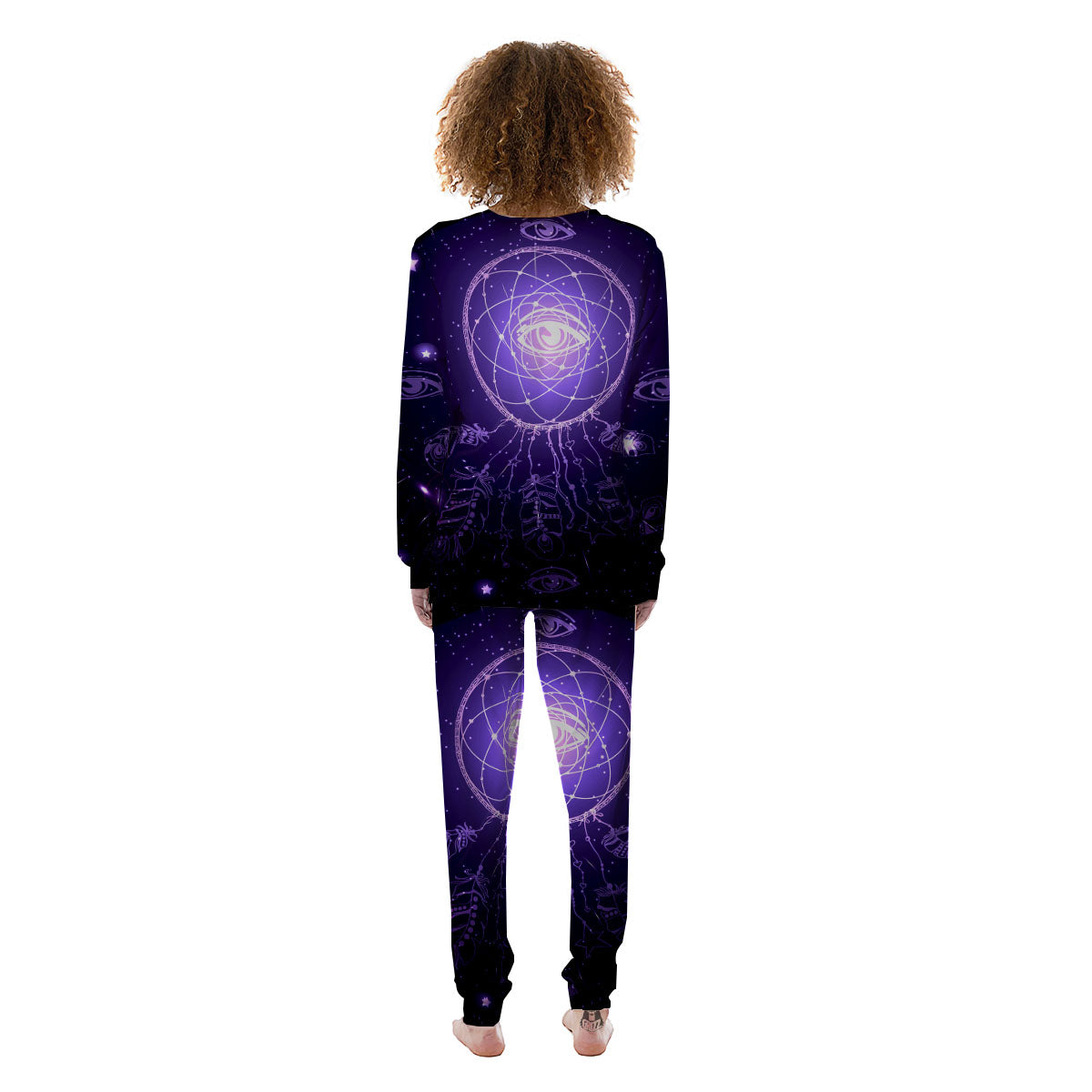 Dream Catcher Constellation Native Print Women's Pajamas-grizzshop