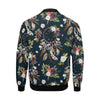 Dream Catcher Feather Boho Pattern Print Men's Bomber Jacket-grizzshop