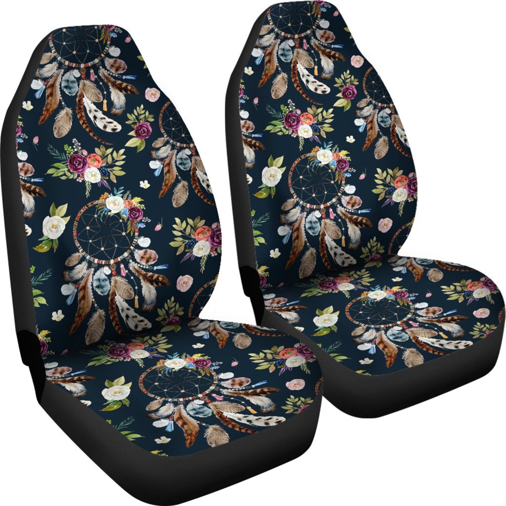 Dream Catcher Feather Boho Universal Fit Car Seat Cover-grizzshop