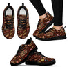 Dream Catcher Native American Boho Feather Pattern Print Black Sneaker Shoes For Men Women-grizzshop