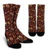 Dream Catcher Native American Boho Feather Pattern Print Unisex Crew Socks-grizzshop