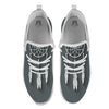 Dream Catcher Native Tribal Print White Athletic Shoes-grizzshop