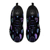 Dream Catcher Purple And Teal Print Pattern Black Sneaker-grizzshop