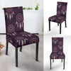 Dream Catcher Purple Feather Chair Cover-grizzshop