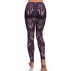 Dream Catcher Purple Feather Pattern Print Pattern Women Leggings-grizzshop