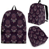 Dream Catcher Purple Feather Pattern Print Premium Backpack-grizzshop