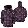 Dream Catcher Purple Feather Pattern Print Women Men Pullover Hoodie-grizzshop