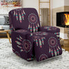 Dream Catcher Purple Feather Recliner Cover-grizzshop