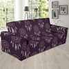 Dream Catcher Purple Feather Sofa Covers-grizzshop