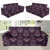 Dream Catcher Purple Feather Sofa Covers-grizzshop