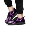 Dream Catcher Purple Indian Print Black Sneaker-grizzshop