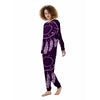 Dream Catcher Purple Indian Print Women's Pajamas-grizzshop