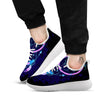 Dream Catcher Purple Native Print White Athletic Shoes-grizzshop