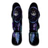 Dream Catcher Teal And Purple Print Muay Thai Shin Guards-grizzshop