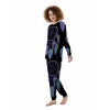 Dream Catcher Teal And Purple Print Women's Pajamas-grizzshop