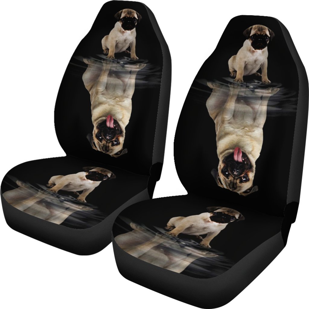 Dream Pug Car Seat Cover-grizzshop