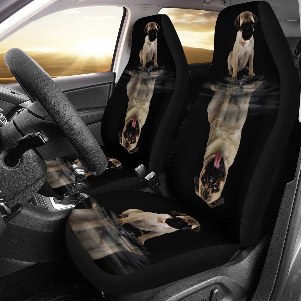 Dream Pug Car Seat Cover-grizzshop