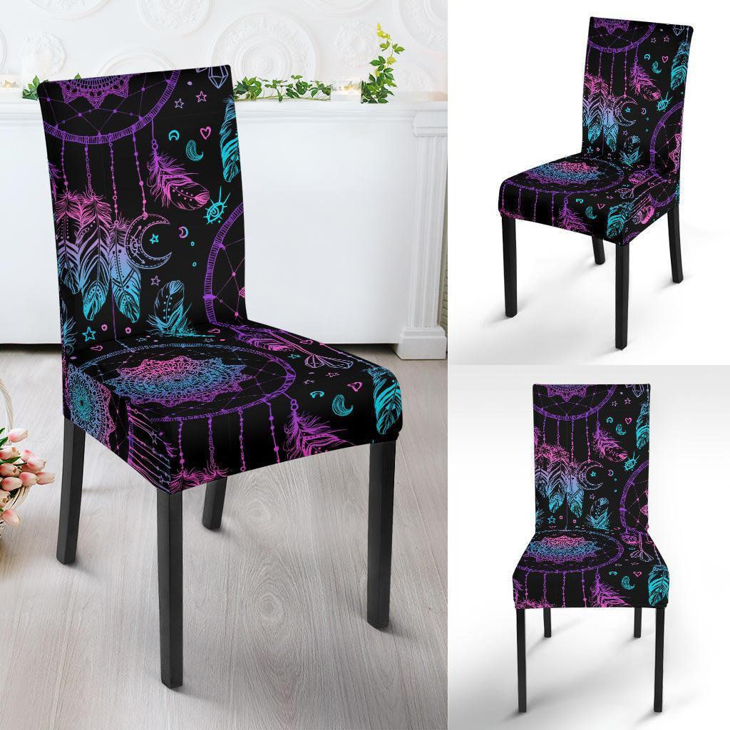 Dream catcher boho mandala Chair Cover-grizzshop