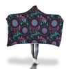 Dream catcher boho mandala Pattern Print Hooded Blanket-grizzshop