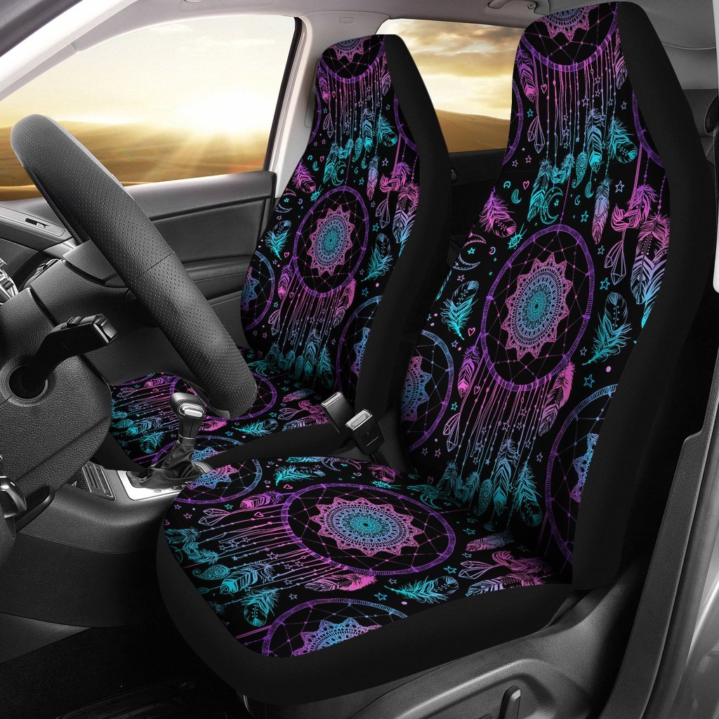 Dream catcher boho mandala Universal Fit Car Seat Cover-grizzshop